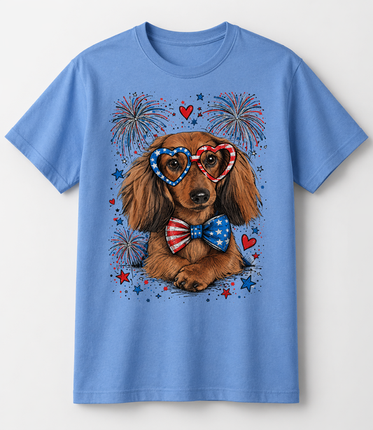 Firework Pup Tee