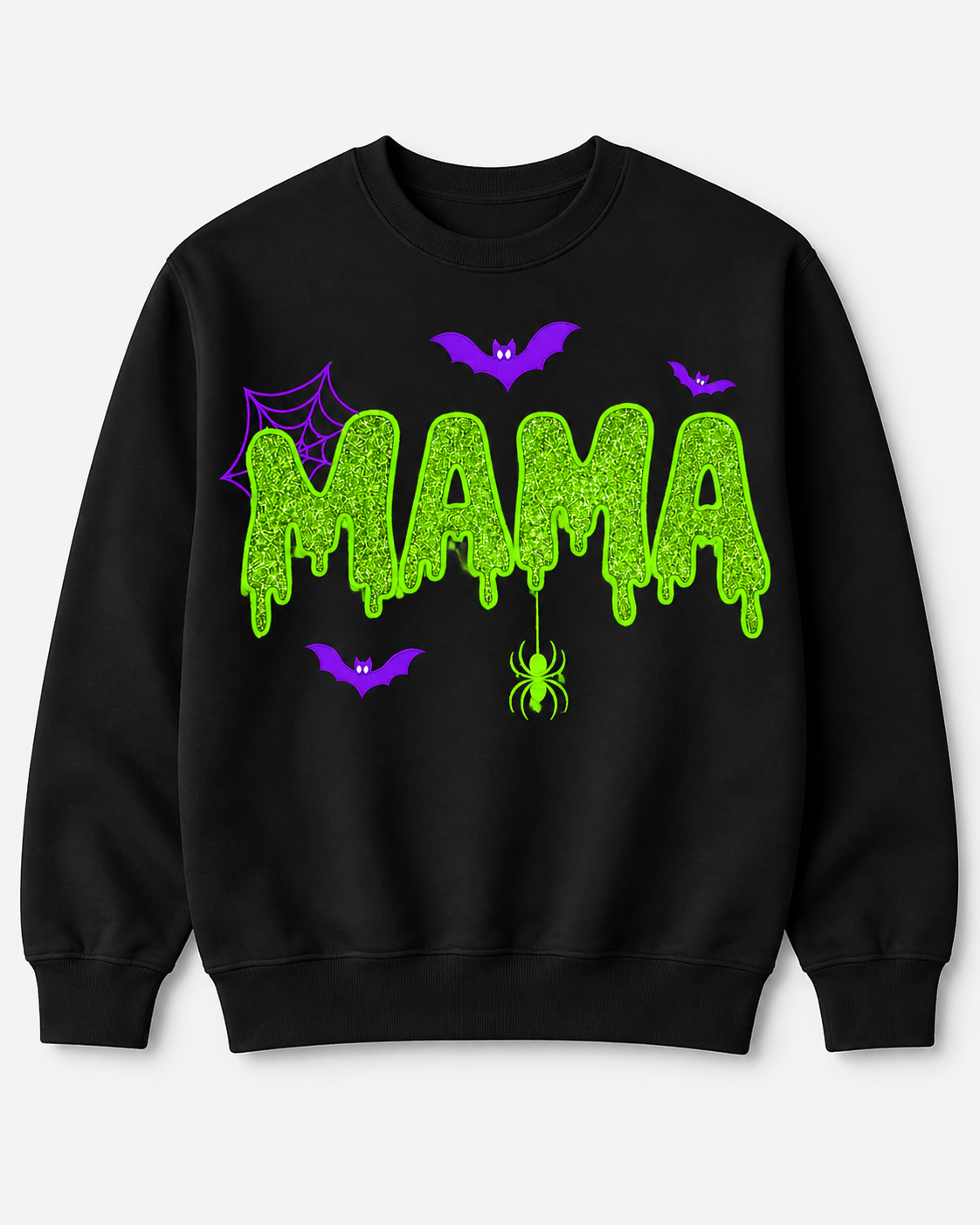 Halloween Drip Crewneck – Mama or Spooky