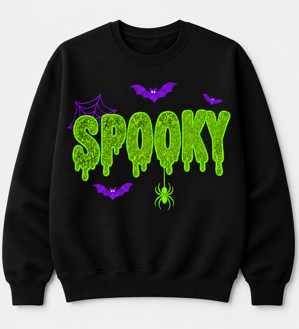 Halloween Drip Crewneck – Mama or Spooky