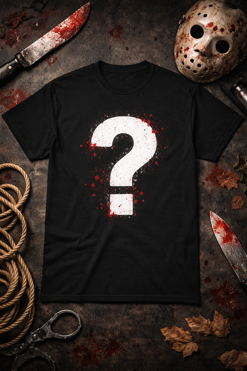 Friday the 13th Mystery Tee (IF YOU DO NOT WEAR XL PUT YOUR SIZE IN THE NOTES)